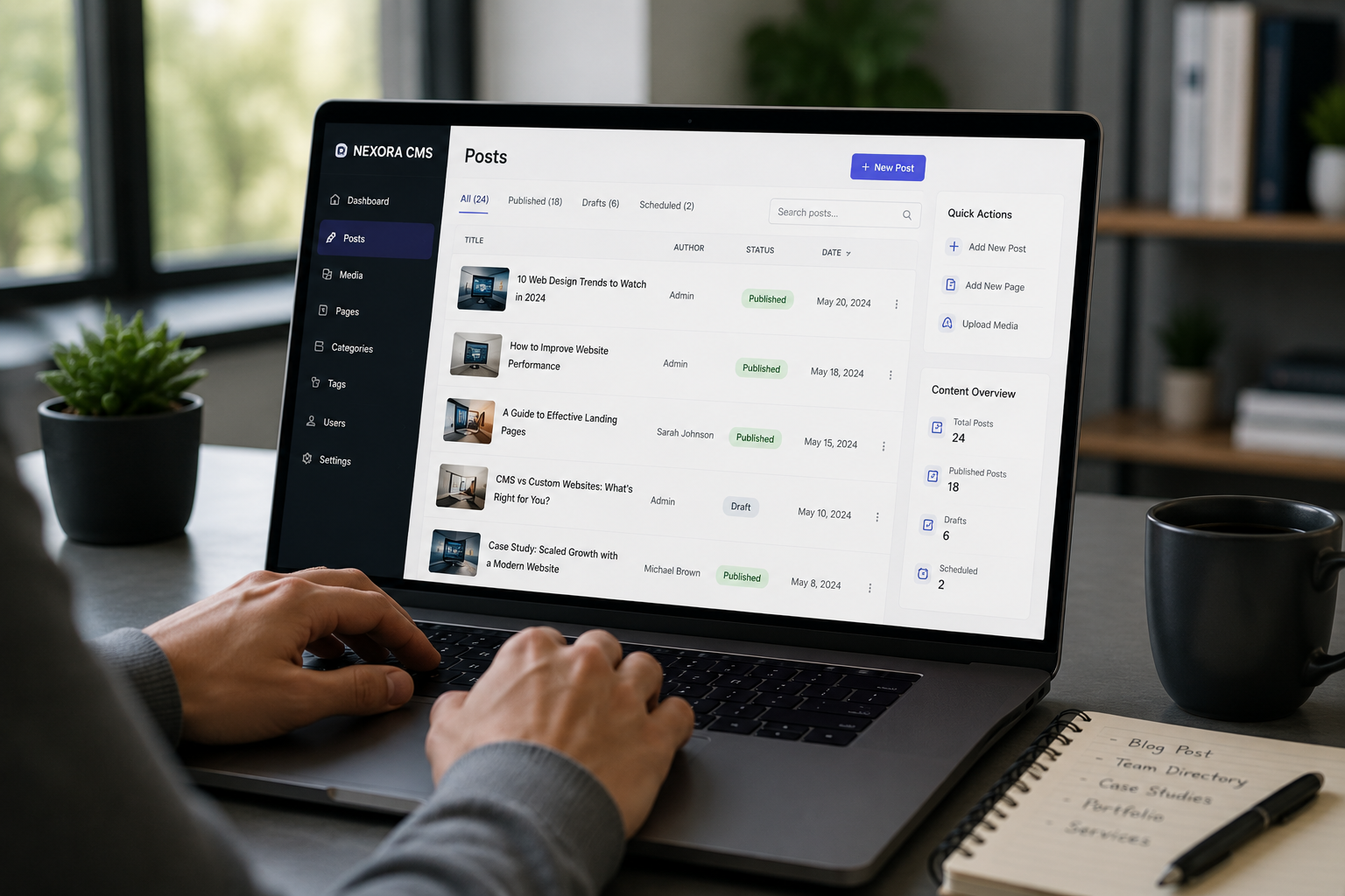 CMS-Driven Websites