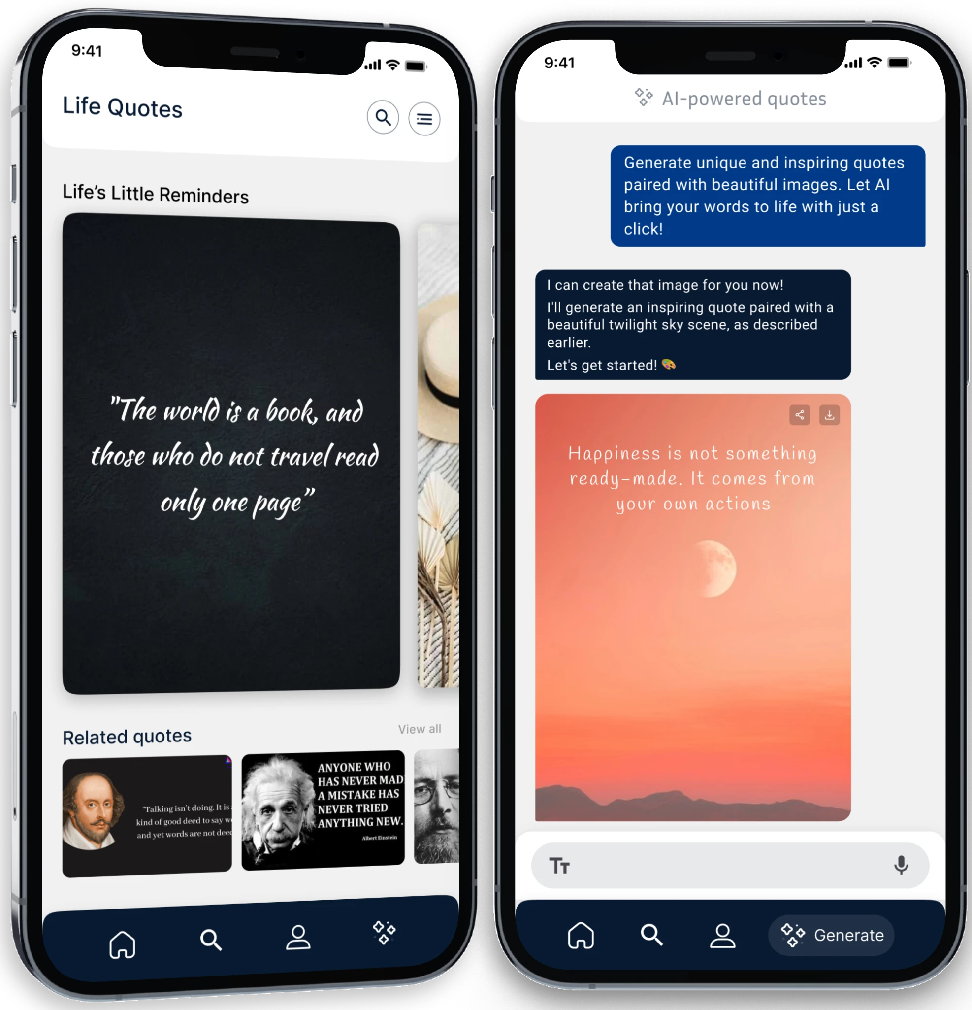 AI-Powered Quotes