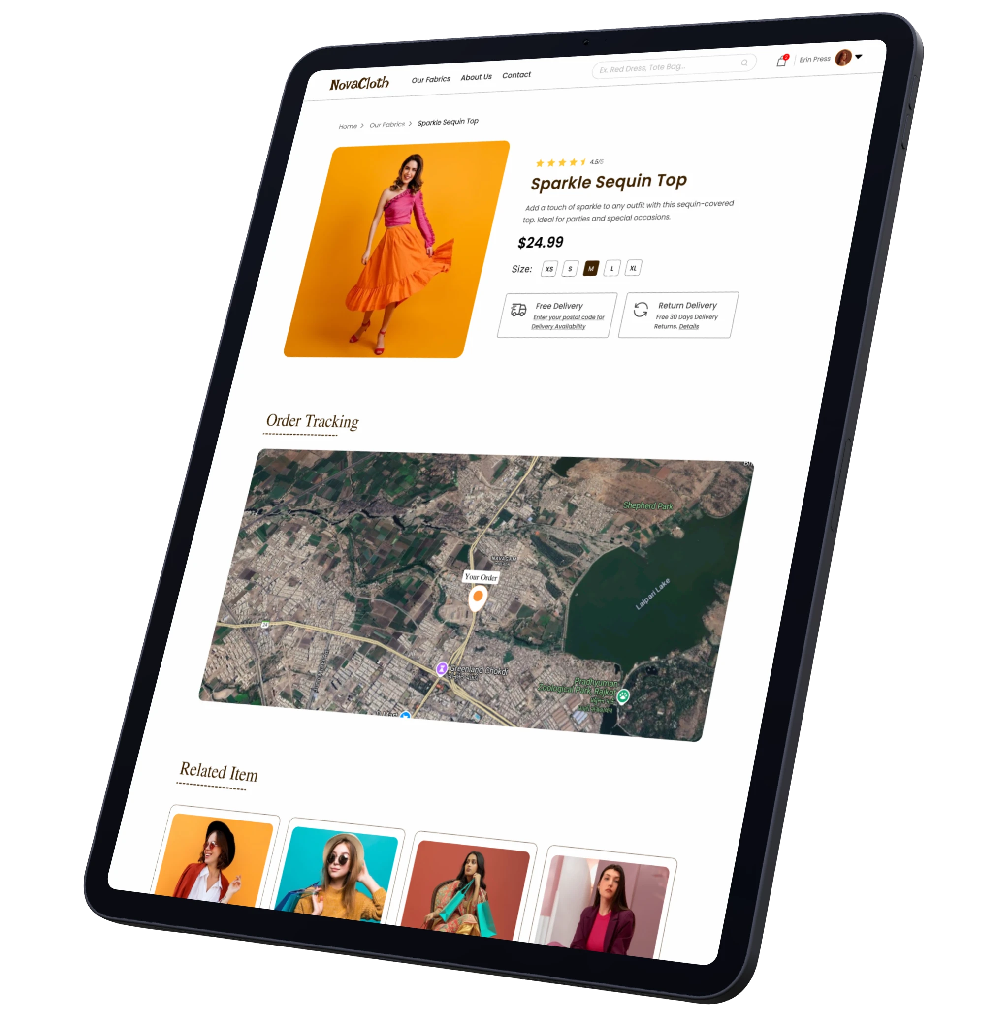 Real-Time Order Tracking