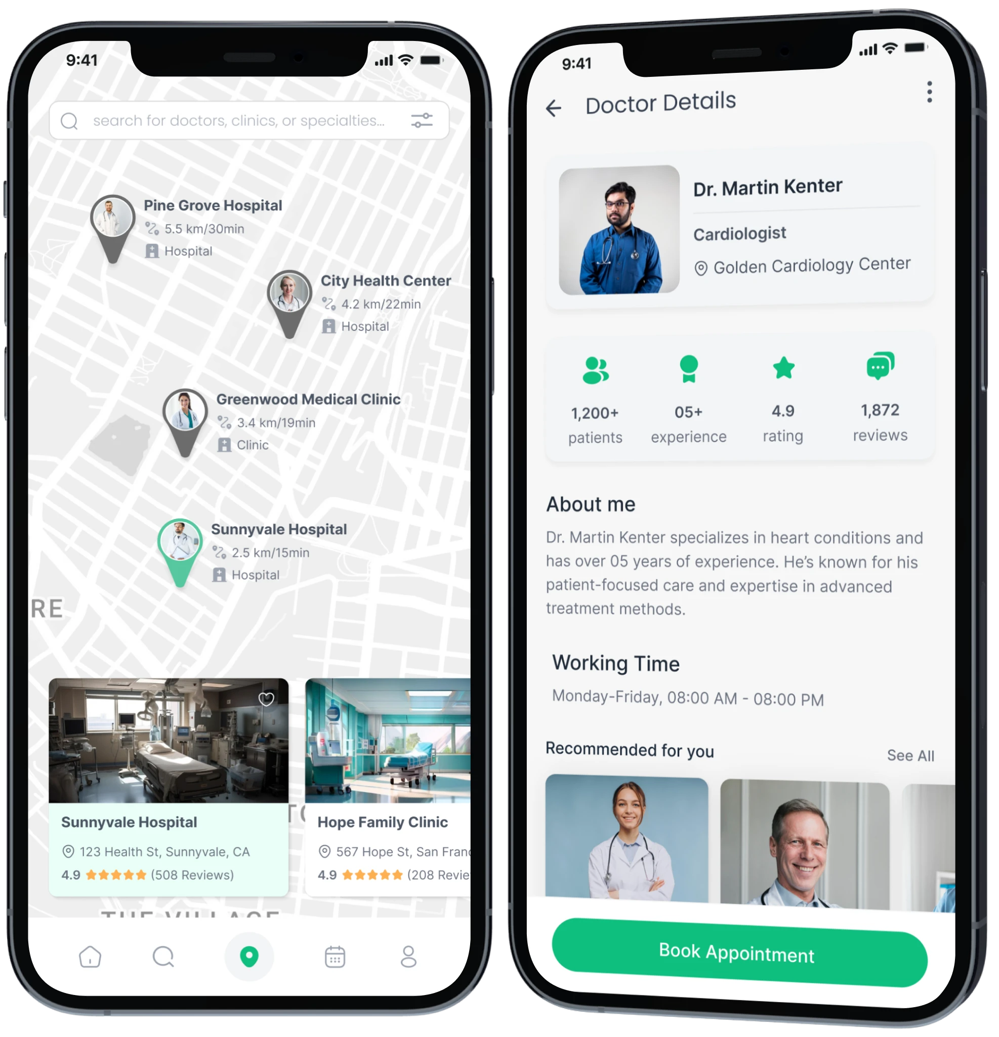Nearby Doctor Locator
